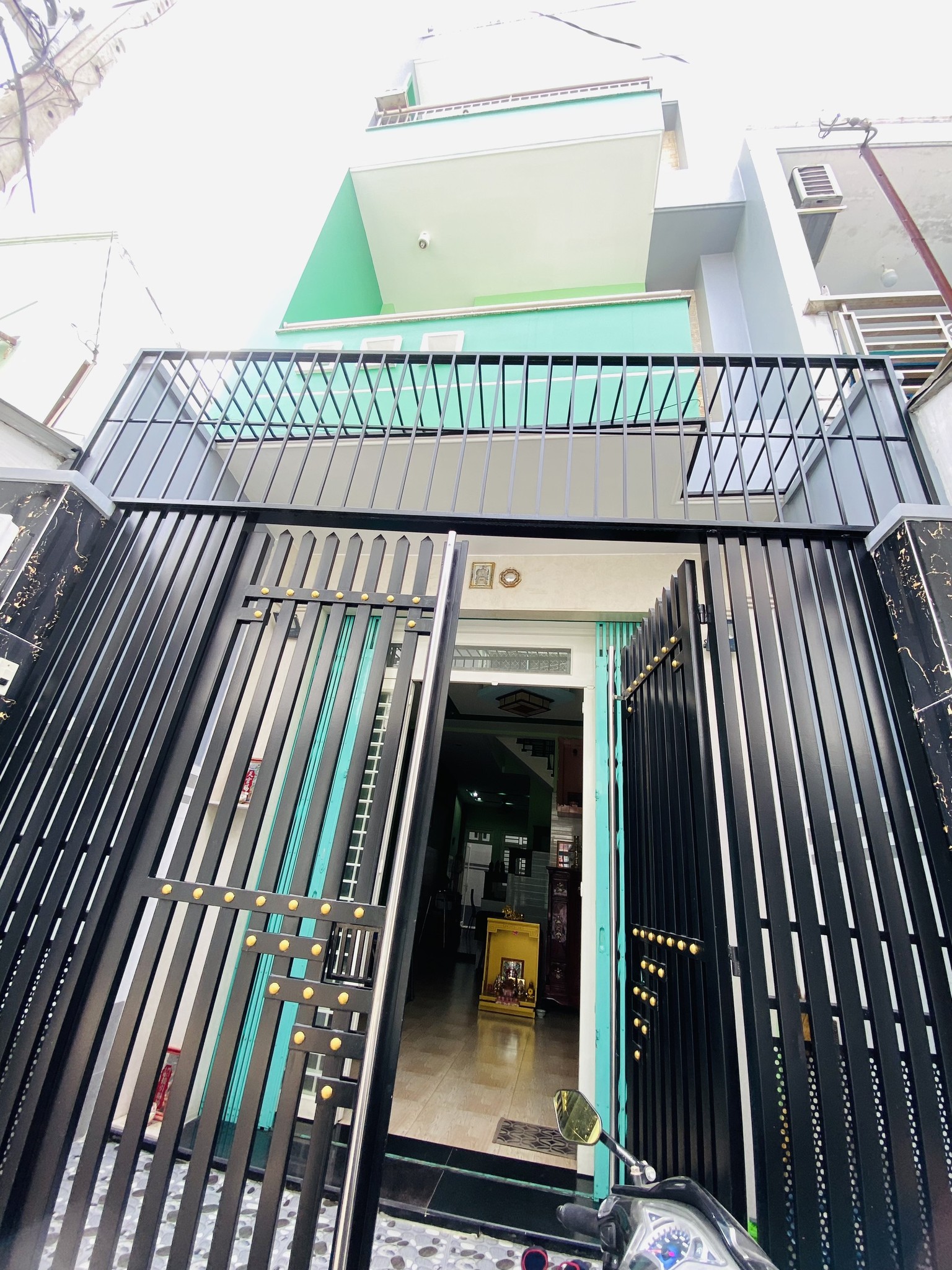 NHÀ MỚI,TÂN HOÀ ĐÔNG,P.14,QUẬN 6 (70m2/4x16) NỞ HẬU (HẺM THÔNG QUA BÀ HOM) 5,9 TỶ TL