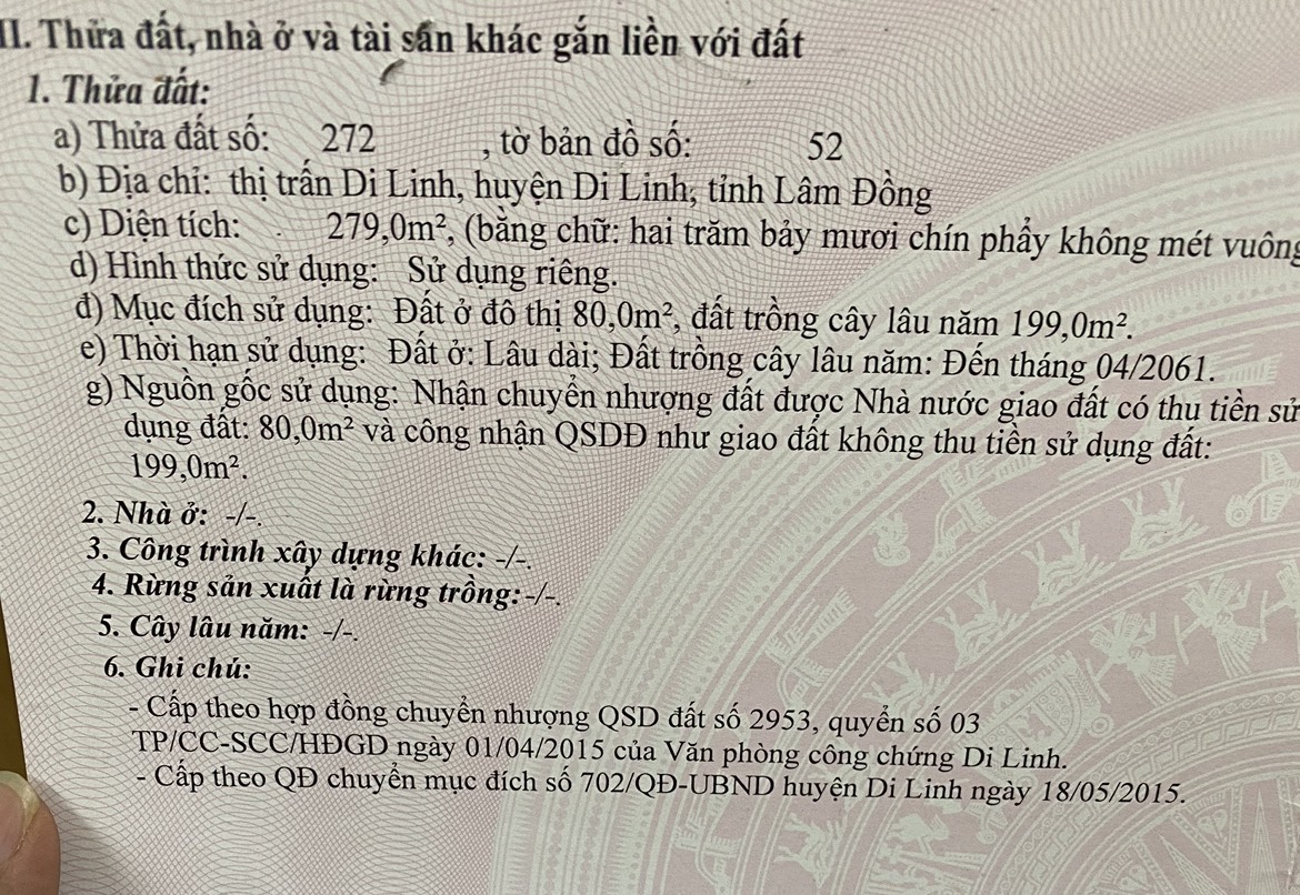 Bán Nhà Vị Trí Đắc Địa Tại Số 28, Hẻm 2/9A Hùng VươngTT Di Linh, Huyện Di Linh