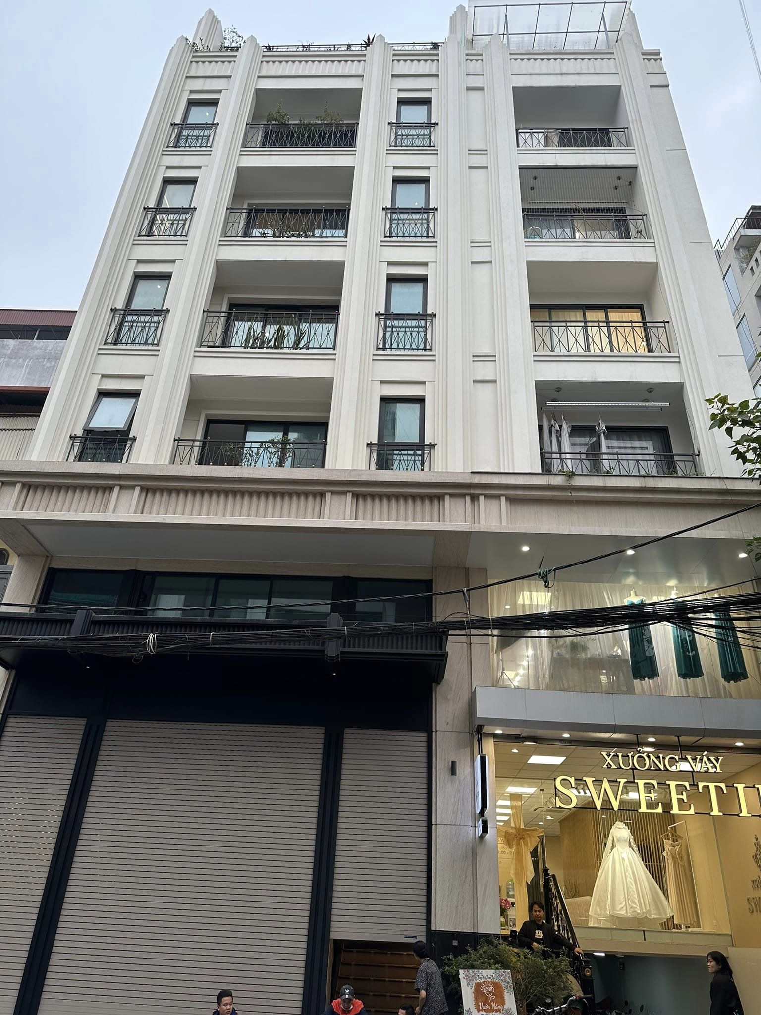 Mặt Phố Yên Lãng 165M2 Mặt Tiền 7M 7 Tầng 52 Tỷ – 1 Mặt Phố Và 1 Mặt Ngõ