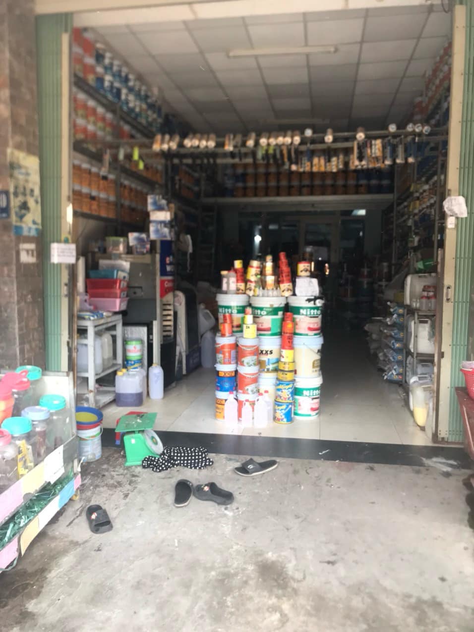 Bán gấp gấp! nhà mặt tiền buôn bán, Giá rẻ ngay chợ Gà Hóc M giáp Quận 12