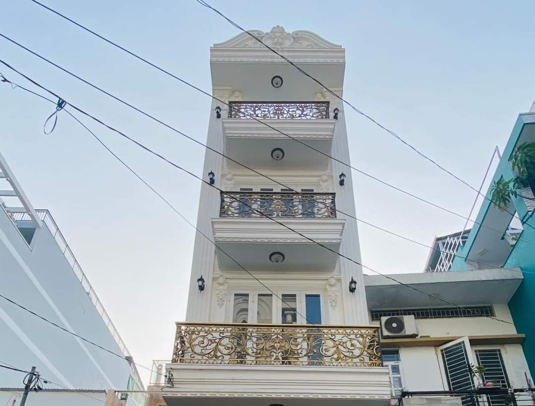 NHÀ MỚI 5 TẦNG,628/HẬU GIANG,P.12,QUẬN 6(64m2/4x16,5) 9,8 TỶ TL(2 MẶT TIỀN,TRƯỚC SAU)