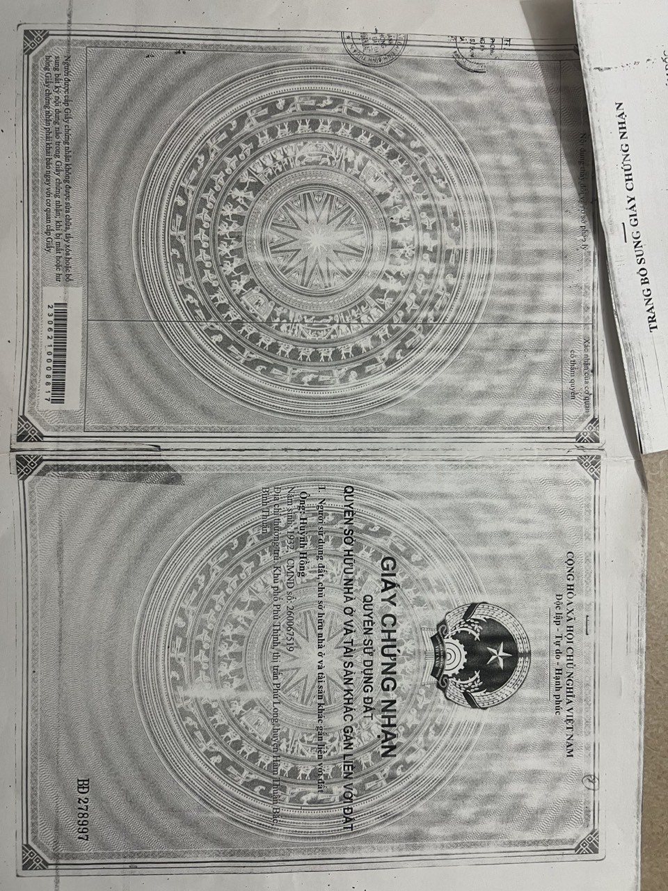 CHÍNH CHỦ BÁN GẤP LÔ ĐẤT MẶT TIỀN VỊ TRÍ ĐẸP Tại Hàm Thuận Bắc, Bình Thuận