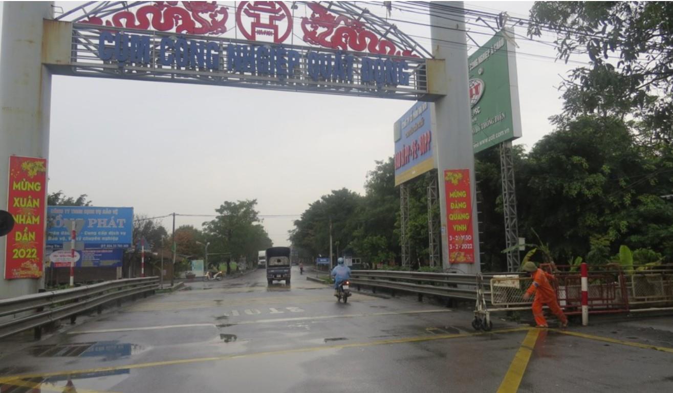 Bán hơn 1000m2 đất Khu công nghiệp Quất động, Thường Tín giá 9tr/m2