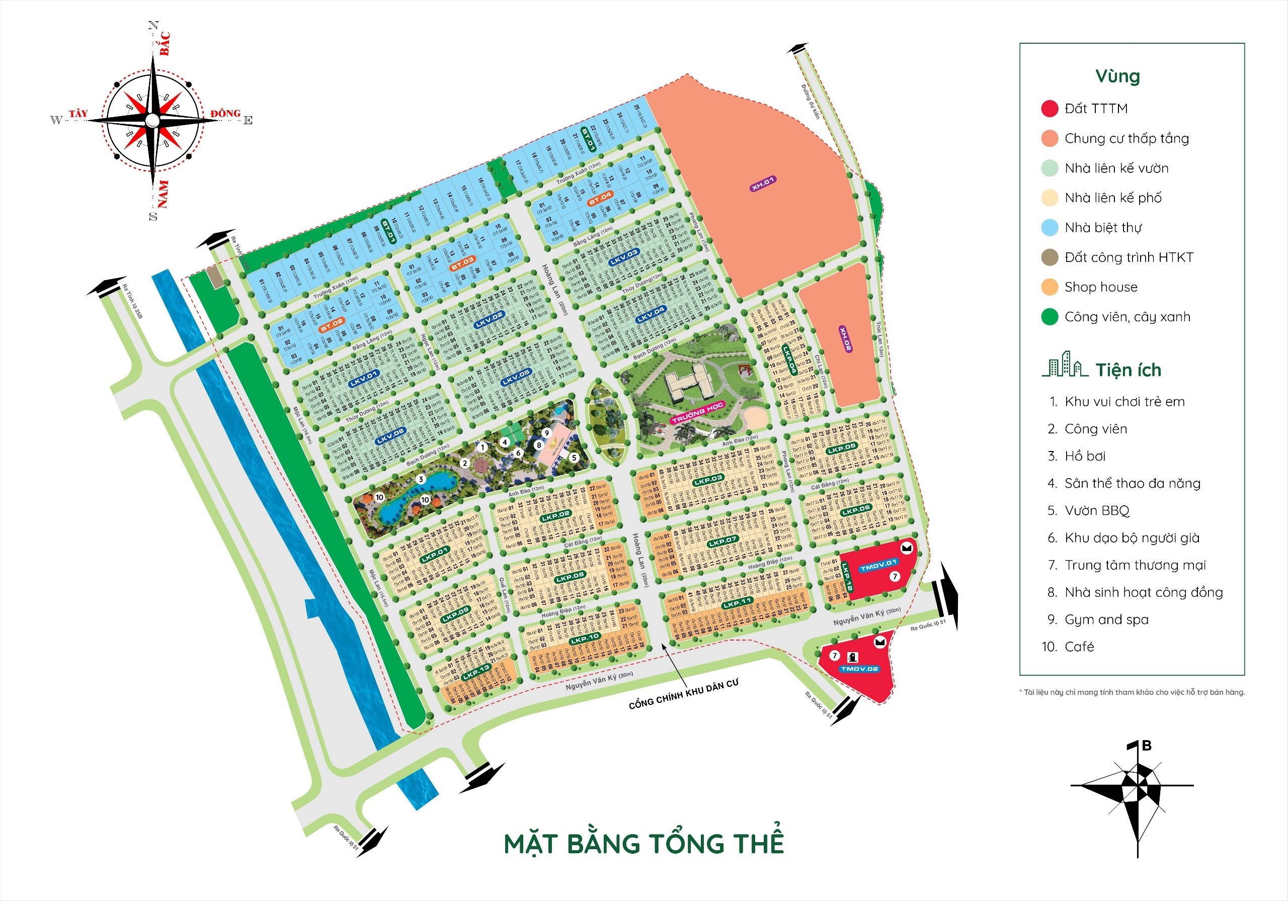 Cần bán nền đất LK 92m2 Khu Đô Thị Tiến Lộc Garden Nhơn Trạch