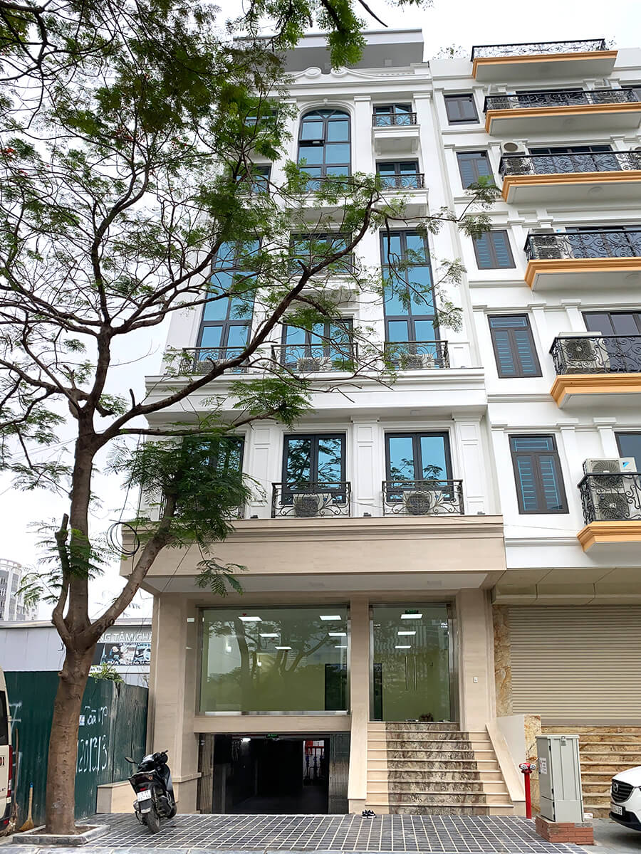 Bán Tòa Văn Phòng 8 Tầng Phố Trần Thái Tông. DT 145m2. Hiện đang cho thuê 155tr/th. Giá 80 TỶ