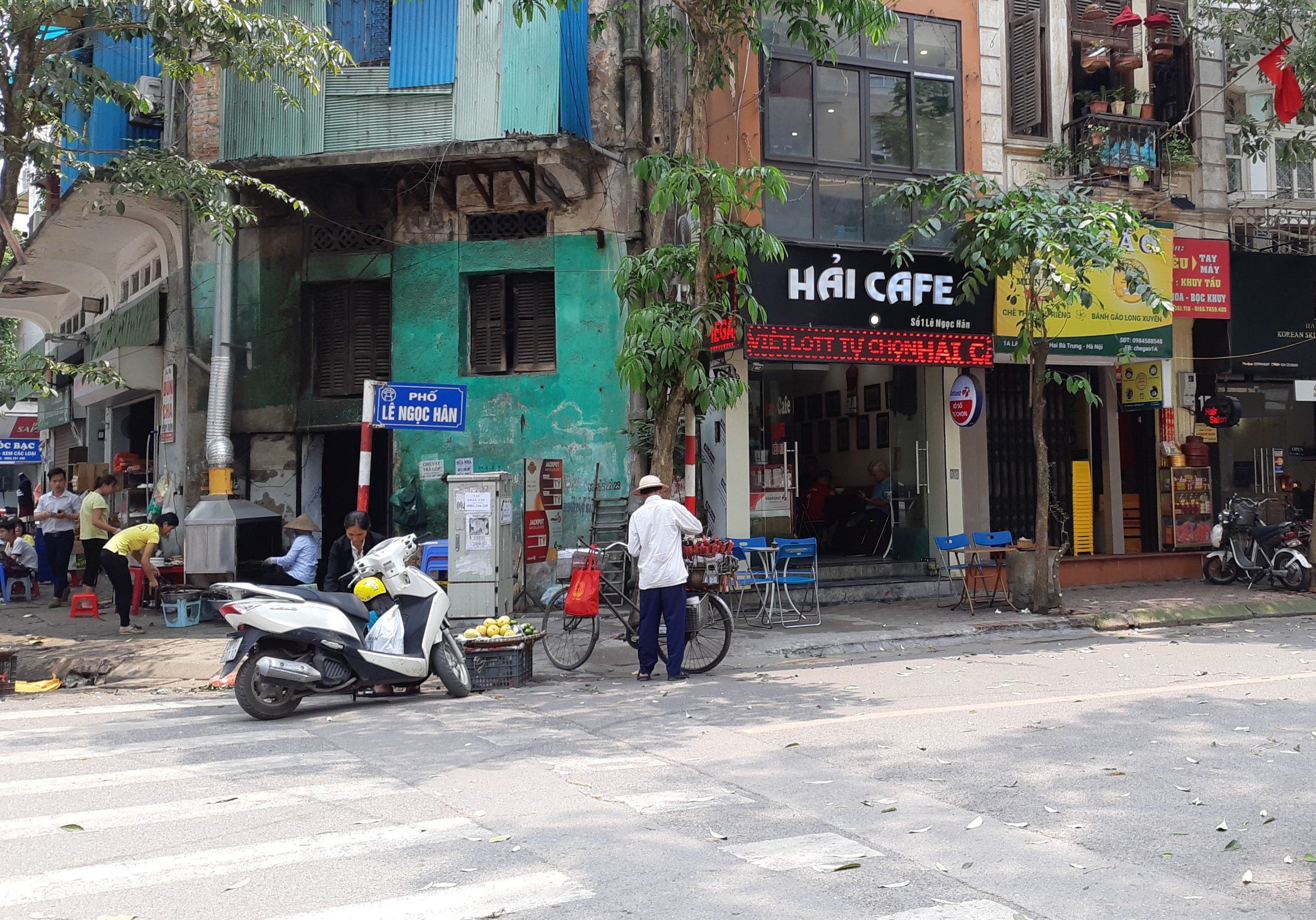 BÁN NHÀ LÊ NGỌC HÂN HOÀ MÃ HAI BÀ TRƯNG - 41M 5T MT 5.3M - GIÁP HOÀN KIẾM 8 PHÒNG DÒNG TIỀN 40TR/THÁNG