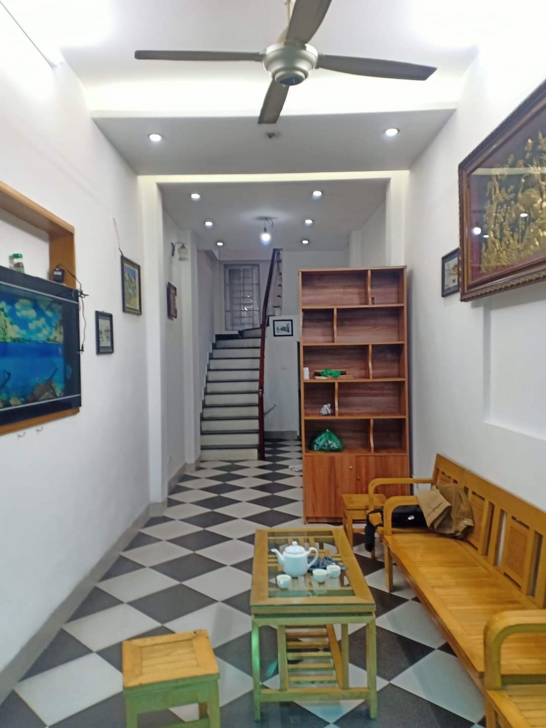 BÁN NHÀ ĐỘI CẤN, QUẬN BA ĐÌNH, DT41M2×5T,MT3.1M, GIÁ 6TỶ, GẦN Ô TÔ