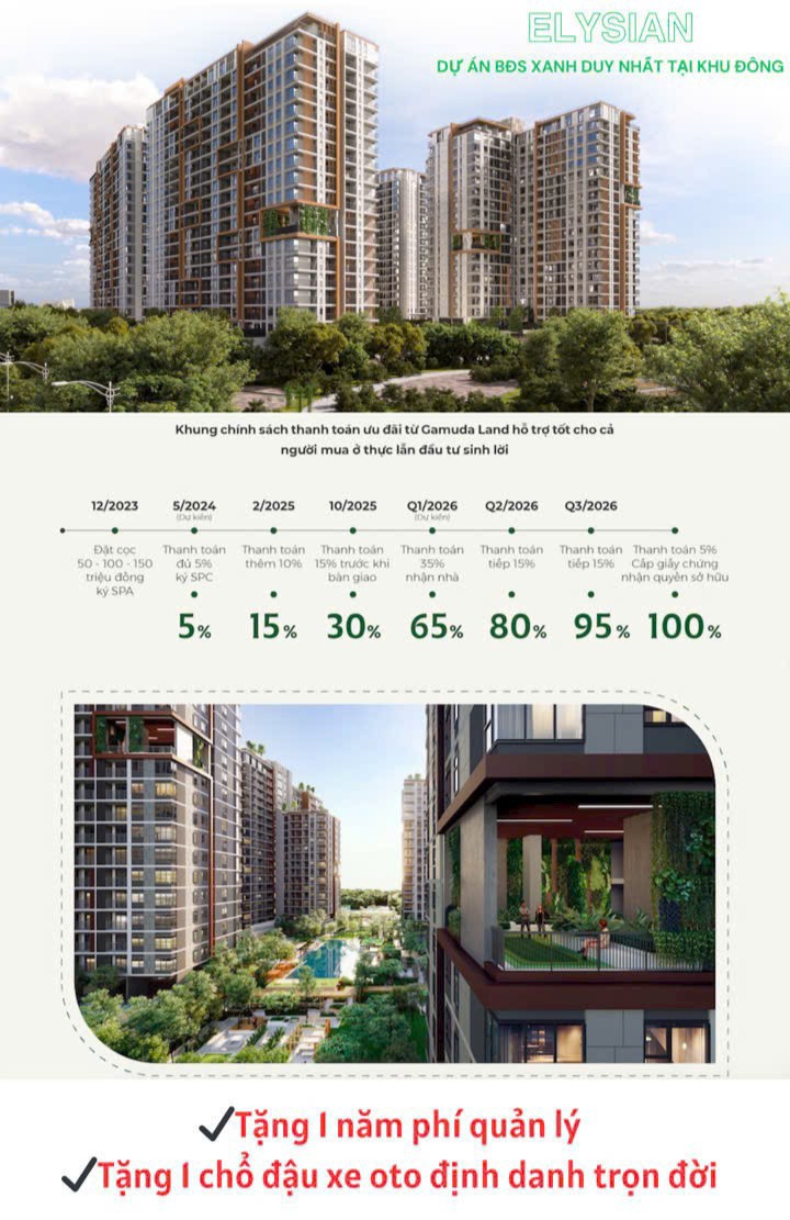 Căn hộ Elysian by Gamuda Developer: Gamuda Land from Malaysia