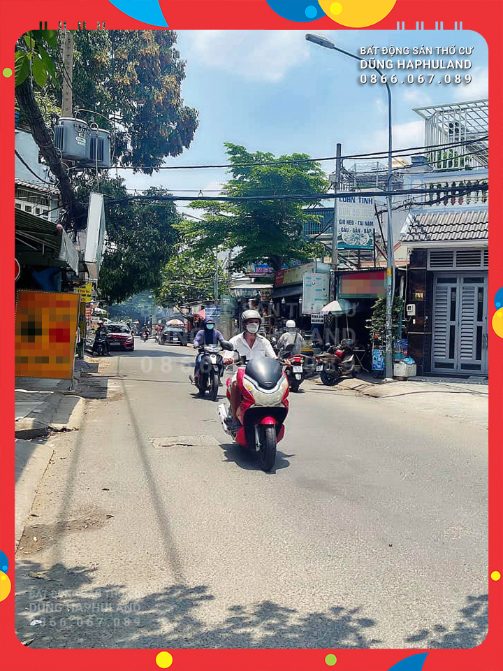 GV. 52 triệu/m2. Nhà MẶT TIỀN Kinh Doanh gần Phan Huy Ích. 240m2, ngang 9M.