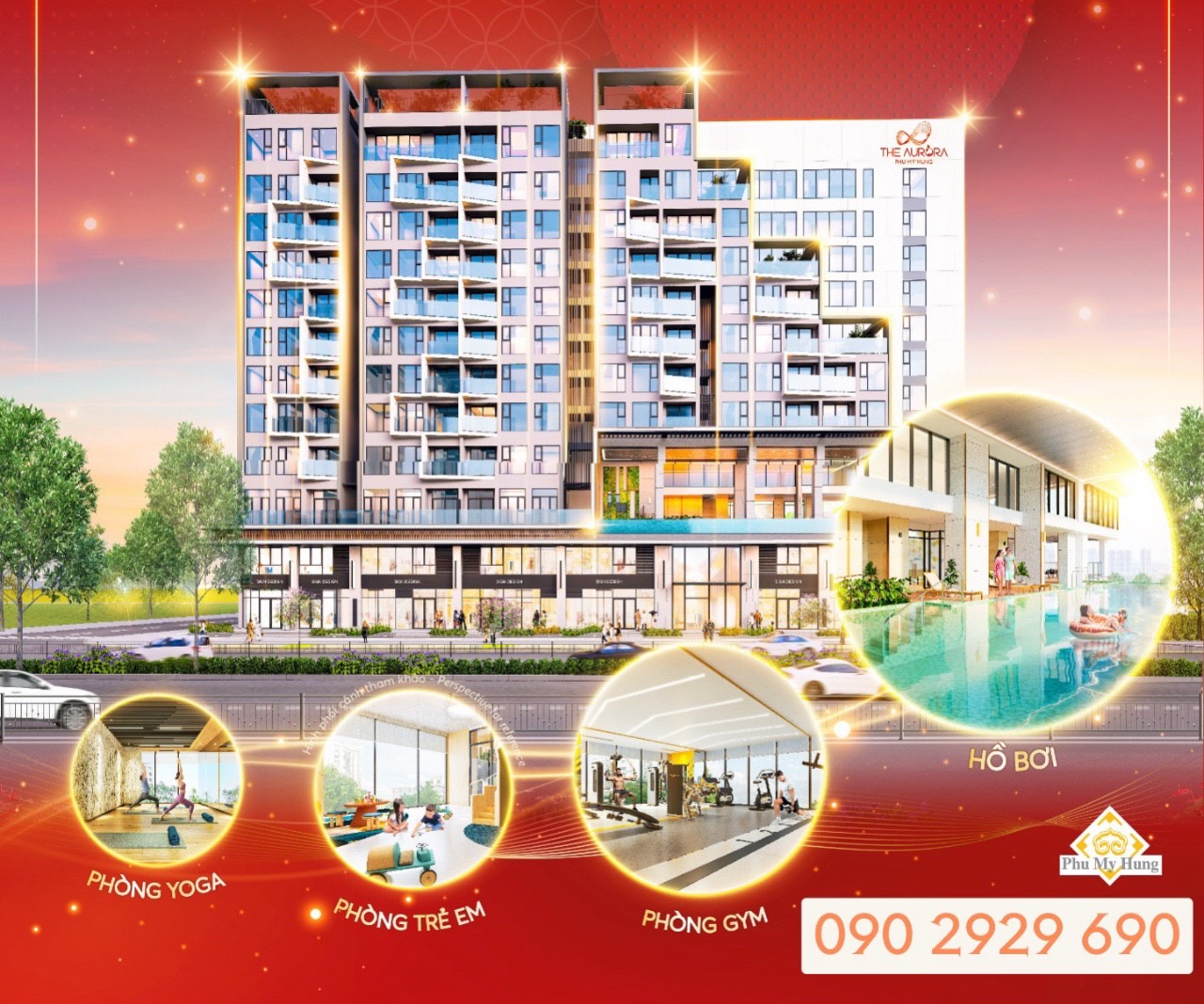 Phú Mỹ Hưng The Aurora căn 1PN từ 3.7 tỷ, 2PN từ 5 tỷ, 3PN trực tiếp CĐT trả dài, có vay Bank