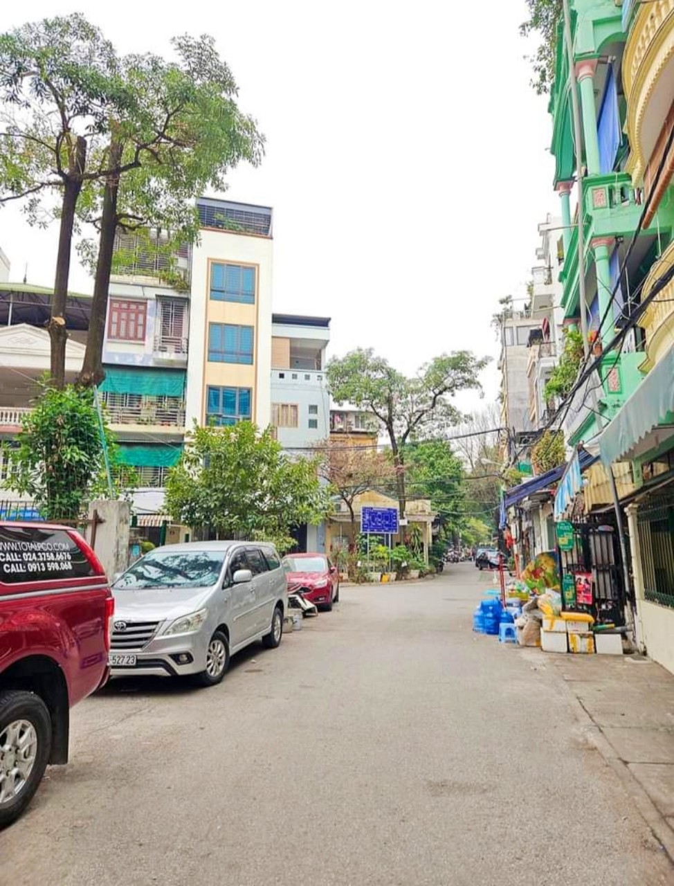 Bán đất Cầu Giấy 141m giá 21.5 tỷ, lô góc, vỉa hè, ô tô tránh xây toà building có hầm