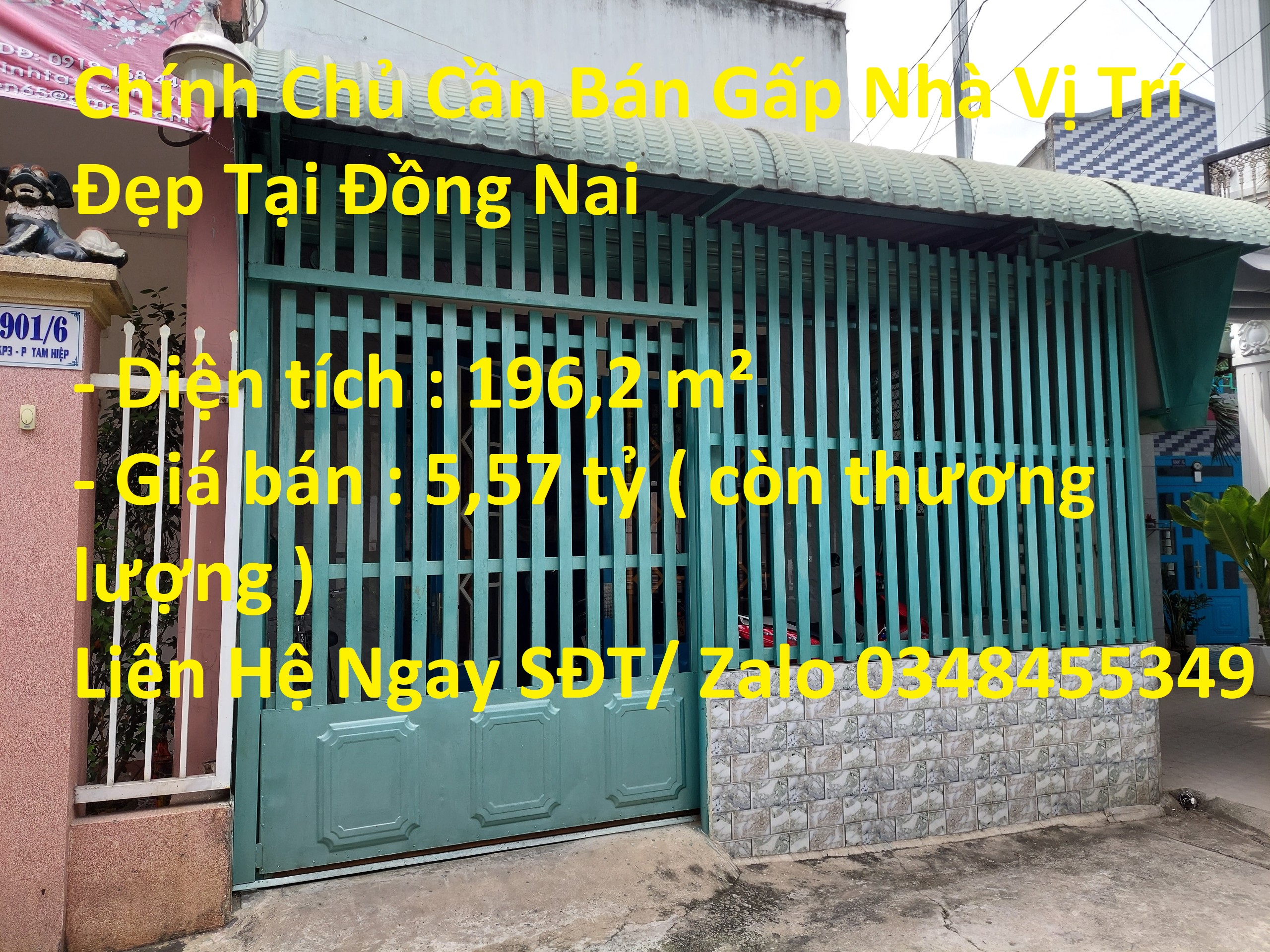 Chính Chủ Cần Bán Gấp Nhà Đường Phạm Văn Thuận, Phường Tam Hiệp, Biên Hòa