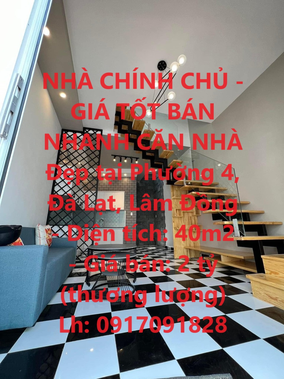 NHÀ CHÍNH CHỦ - GIÁ TỐT BÁN NHANH CĂN NHÀ Đẹp tại Phường 4, Đà Lạt, Lâm Đồng