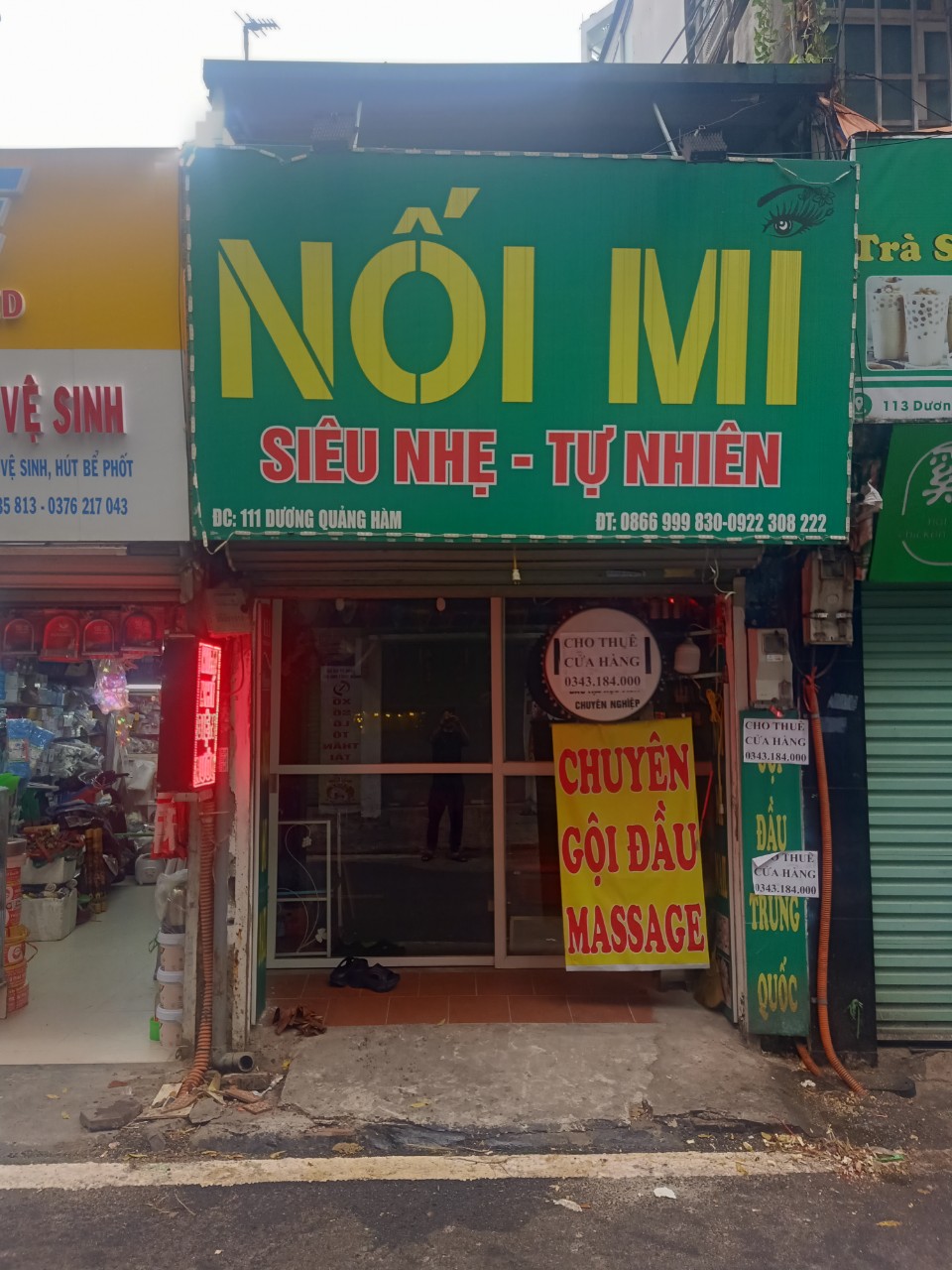CHÍNH CHỦ CHO THUÊ CỬA HÀNG (SANG NHƯỢNG) Ở SỐ 111 DƯƠNG QUẢNG HÀM, PHƯỜNG QUAN HOA, QUẬN CẦU GIẤY, HÀ NỘI