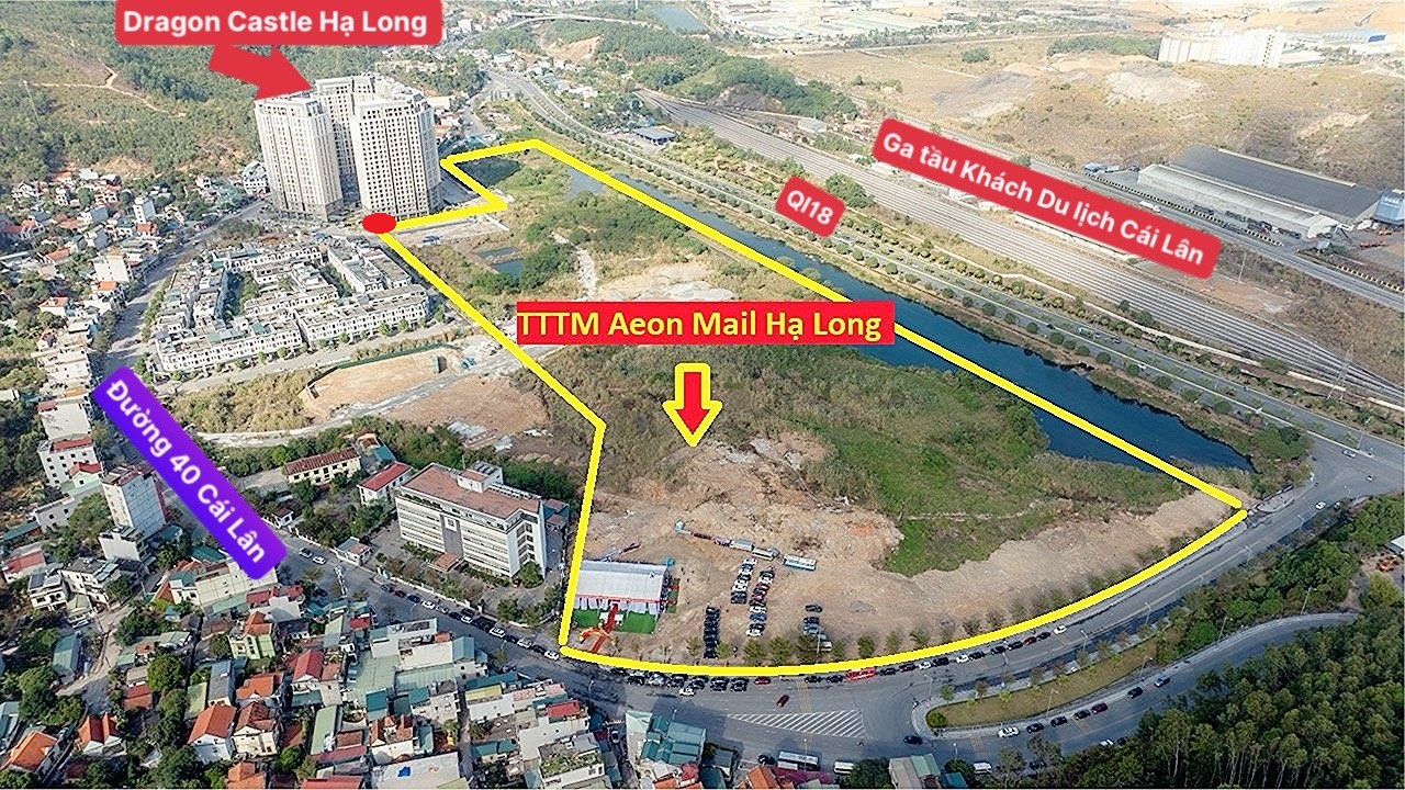 Suất ngoại giao "ĐẶC BIỆT" căn Góc SHOP chân đế 2 tâng ngay cửa Chính vào Quảng Trường Trung tâm tại Dragon Castle