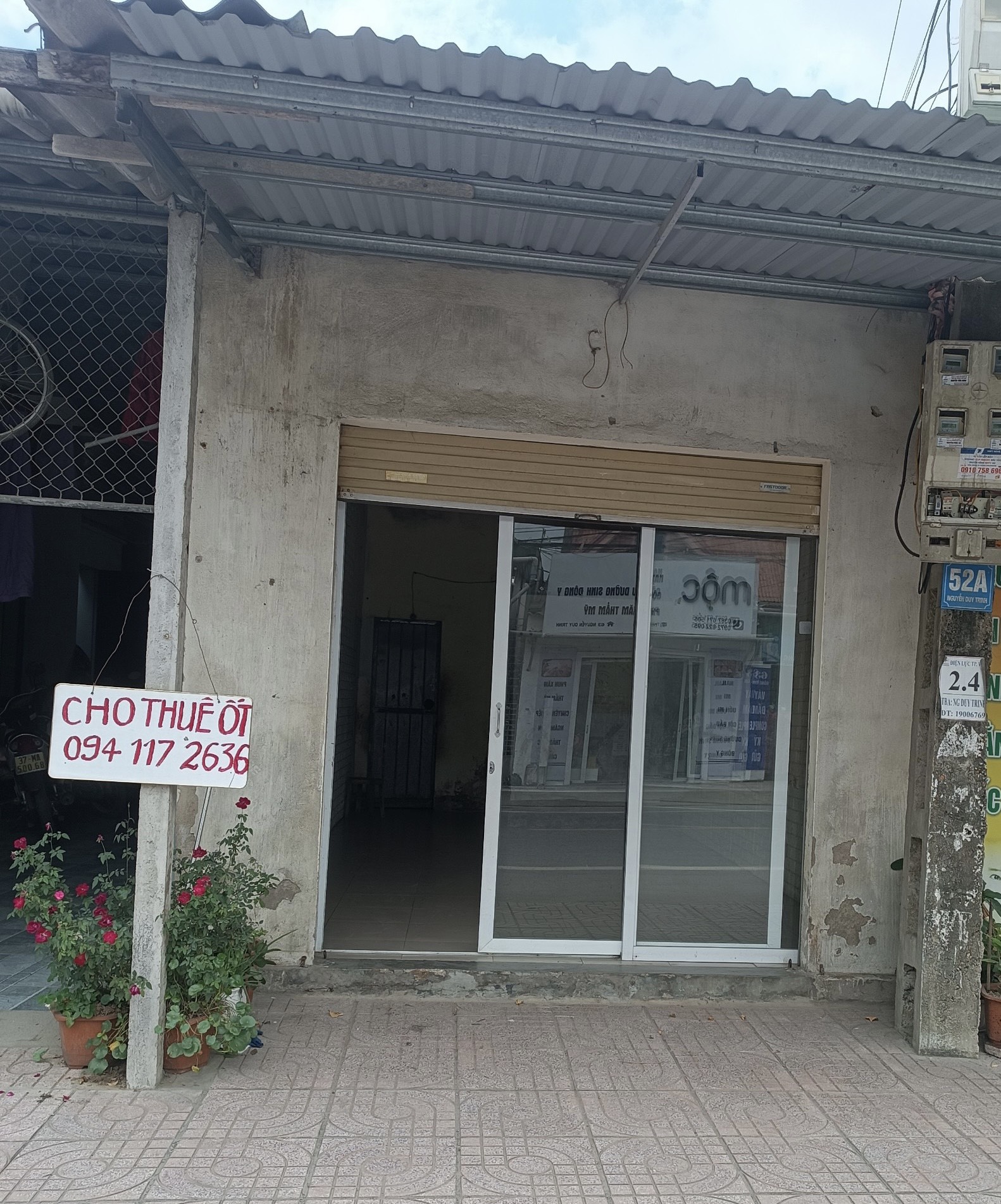 ❌ CHO THUÊ KI- ỐT TẠI 52 ĐƯỜNG NGUYỄN DUY TRINH, PHƯỜNG HƯNG DŨNG, TP VINH, TỈNH NGHỆ AN