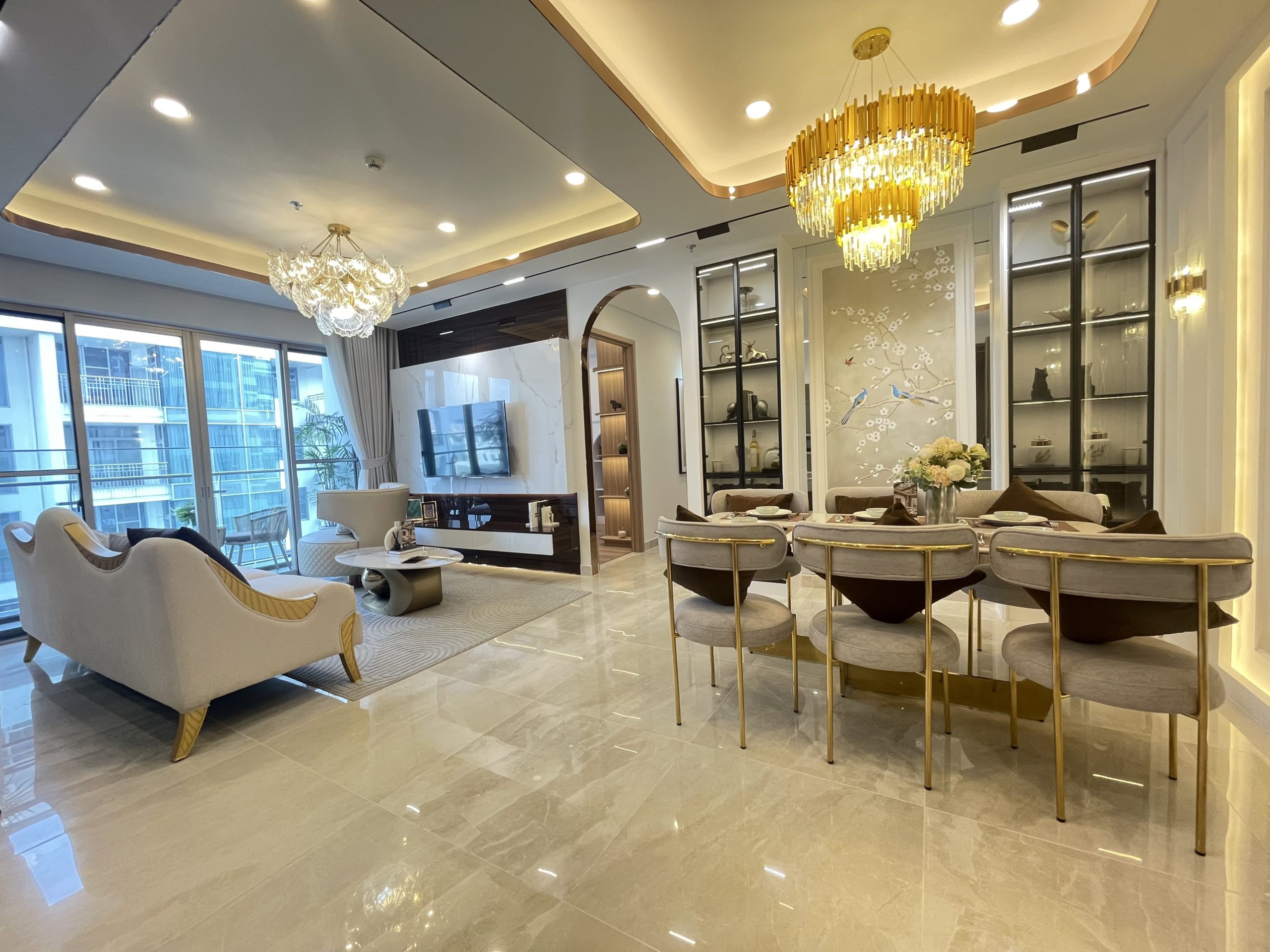 The Horizon Hồ Bán Nguyệt quận 7, 3PN diện tích 121m2, full nội thất cao cấp. Ký hợp đồng mua bán trực tiếp chủ đầu tư