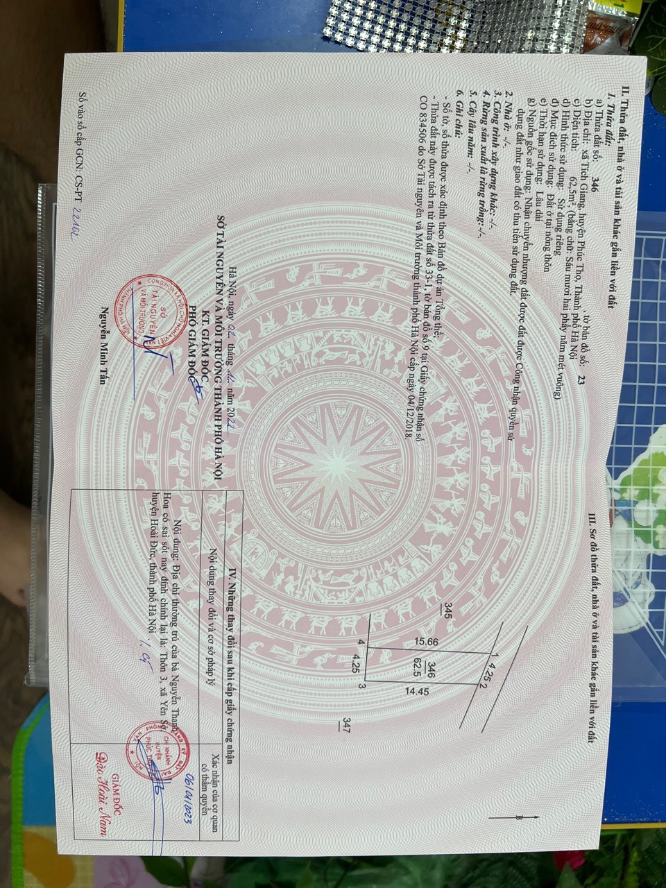 Cần bán gấp mảnh đất tại Trạm Trôi, Hoài Đức, Hà Nội