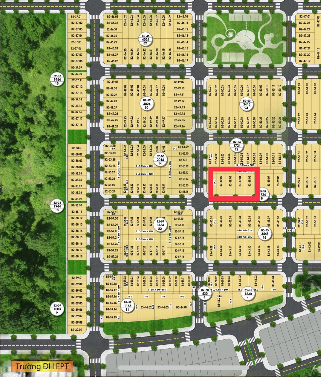 Cần Bán đất biệt thự FPT Đà Nẵng