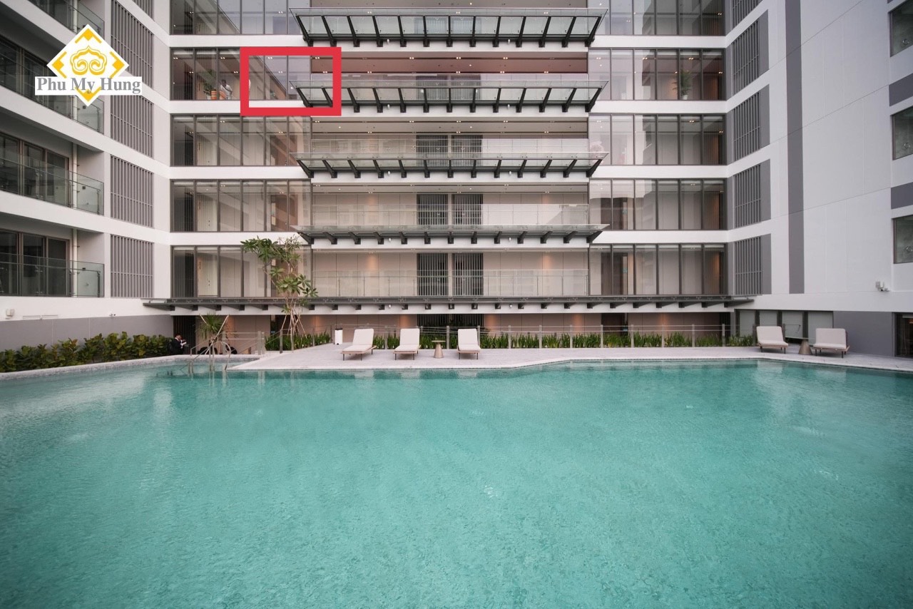 The horizon Hồ Bán Nguyệt Phú Mỹ Hưng - Diện tích 143m2 thiết kế 3PN + 1P Làm việc, Nhà đầy đủ nội thất sang trọng.