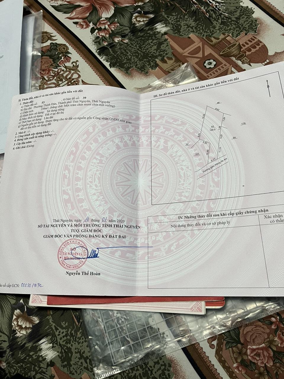 NHÀ CHÍNH CHỦ - Bán Gấp Tại Số 5 Tổ 10 Phường Thịnh Đán, TP Thái Nguyên