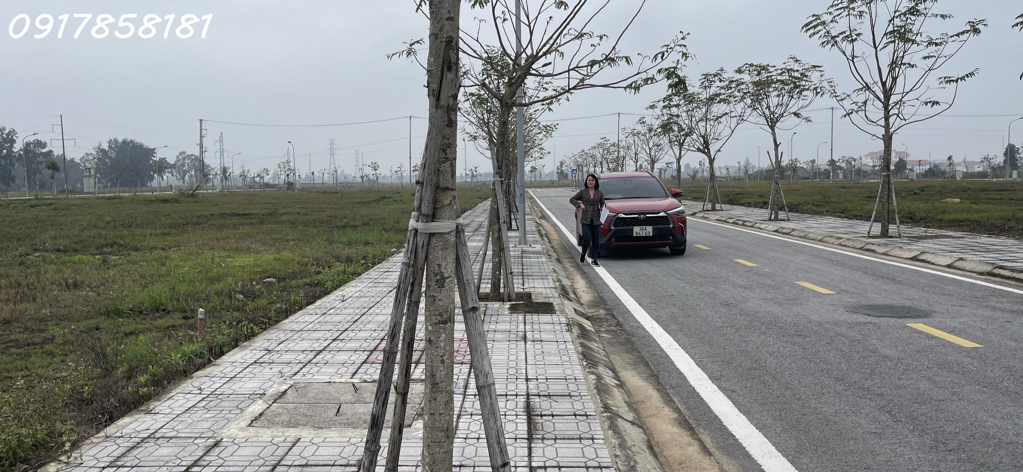 ĐẤT BIỆT THỰ VEN SÔNG ĐƠ, TP.SẦM SƠN, QUỸ ĐẤT NỀN CUỐI CÙNG KHÔNG XÂY RA SỔ. LH: 0917 858181