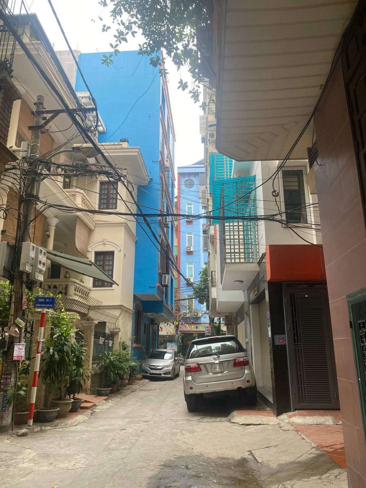 Lô góc phân lô 2 mặt thoáng ô tô tránh Hoàng Quốc Việt, Cầu Giấy. 0981858892