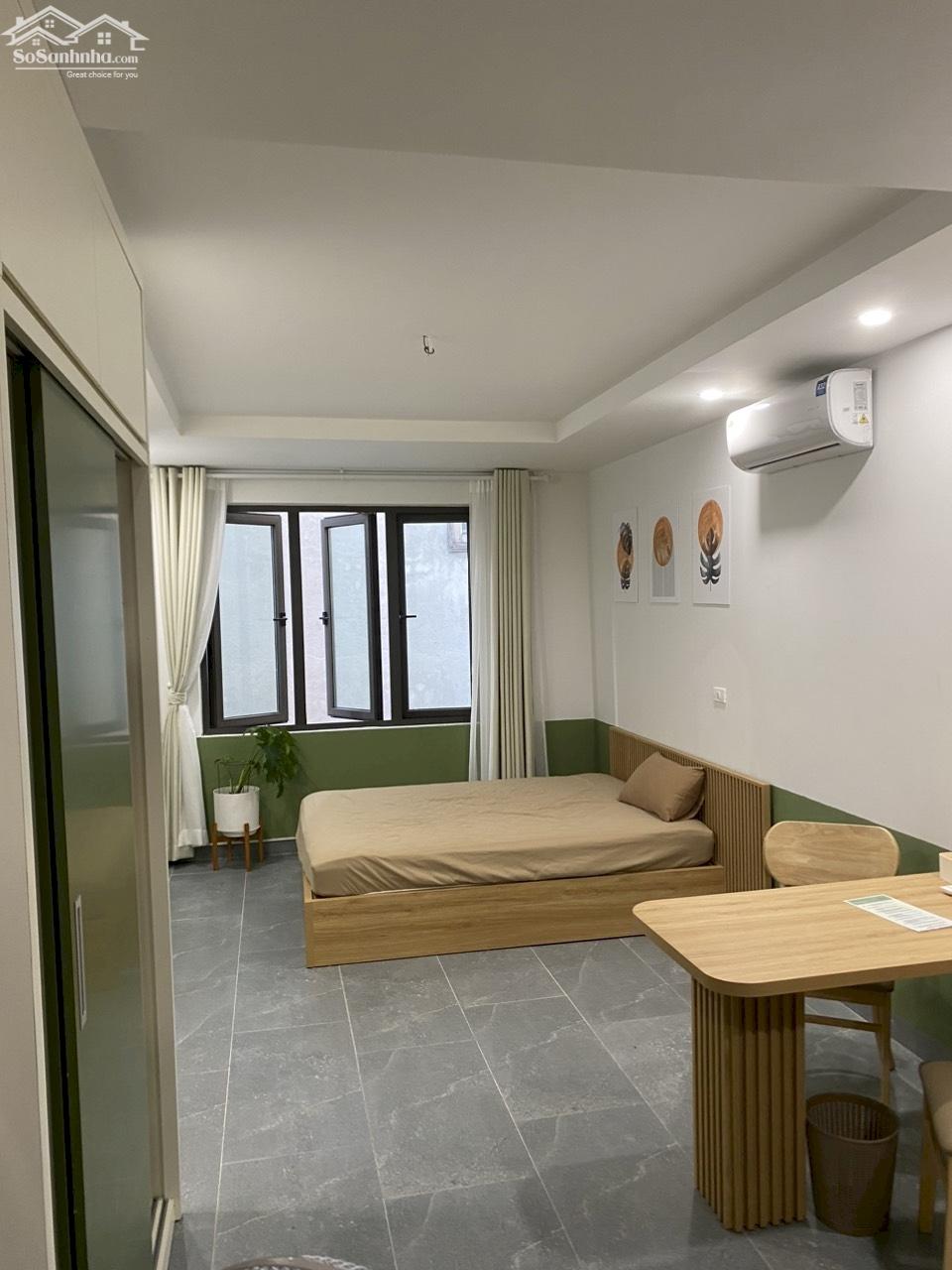 Cho thuê Căn Apartment 1N,1K Full đồ cực Vip tại Ngõ 189 Hoàng Hoa Thám, Ba Đình. Chỉ 9tr