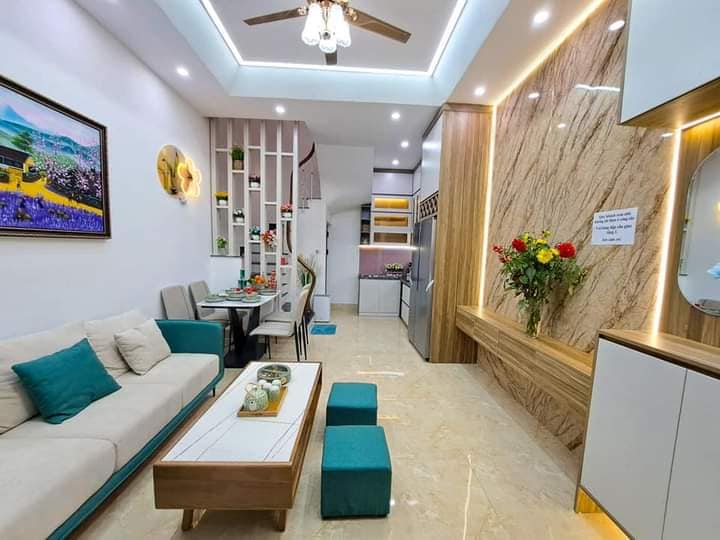 BÁN NHÀ ĐẸP HOÀNG MAI 10M RA MẶT NGÕ Ô TÔ TRÁNH DT:35M2 5 TẦNG GIÁ HƠN 4 TỶ.