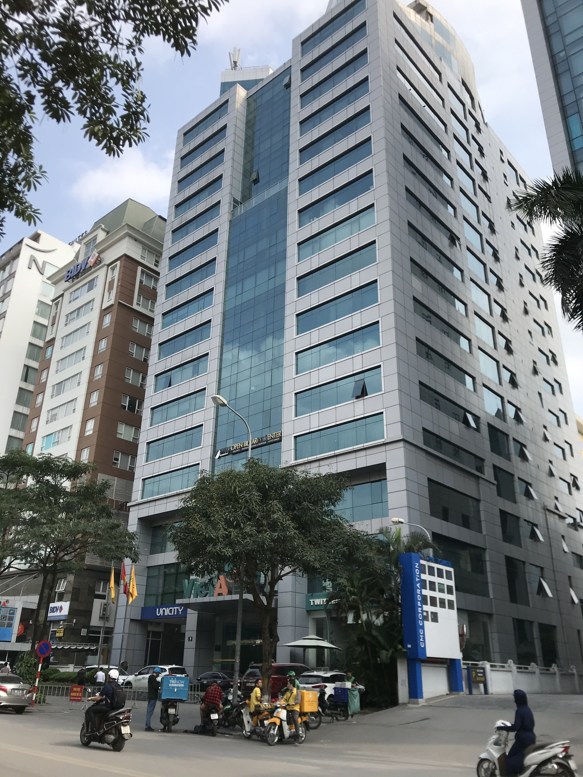Cho thuê văn phòng 100m2 - 800m2, miễn phí ngoài giờ, tòa Việt Á, Duy Tân, Cầu Giấy