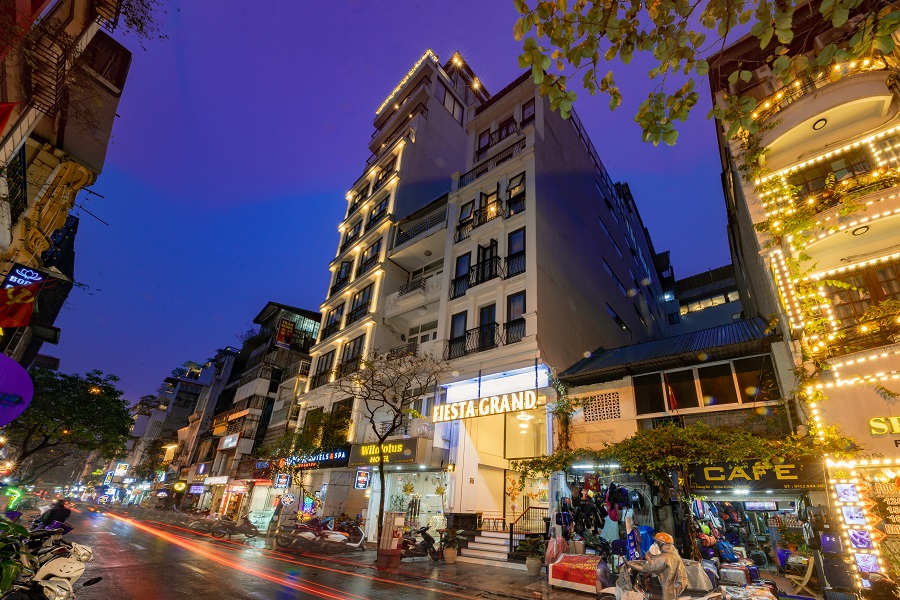 Nhà 2 Mặt Phố Hàng Mắm 100M2 9 Tầng ( 1 hầm ) MT 5.4M – 95 Tỷ -20P Khách Sạn