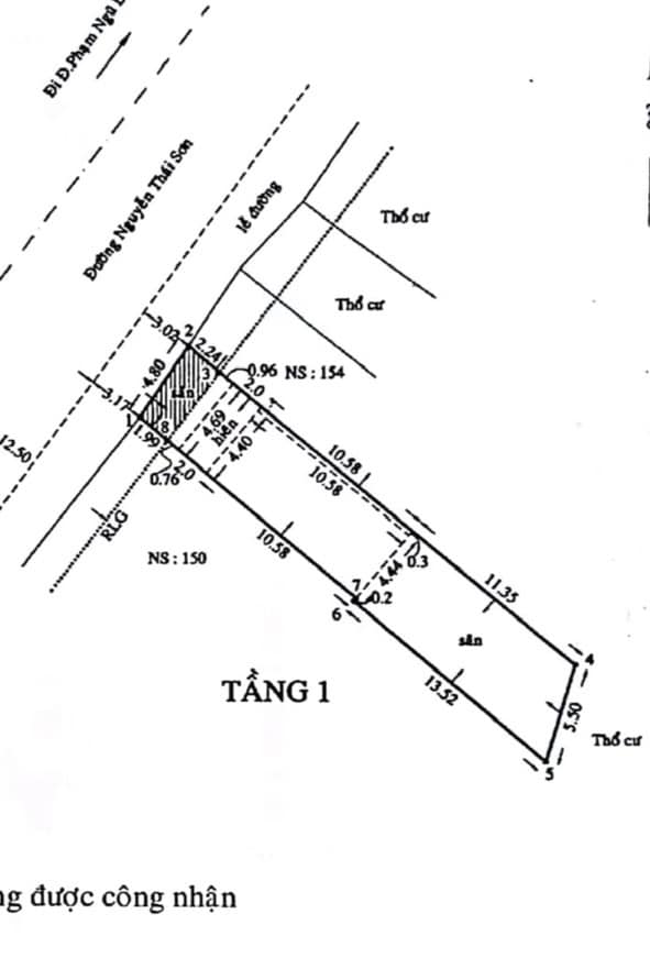 Bán Gấp giá tốt! đất mặt tiền Nguyễn Thái Sơn đối diện bệnh Viện 175 Gò Vấp!