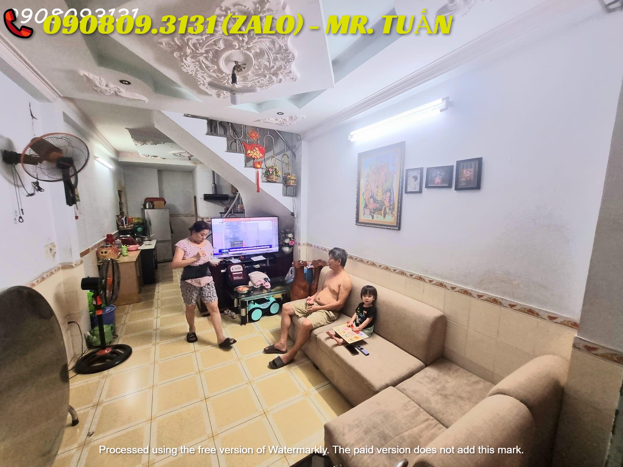 T3131-Bán Nhà Quận 3 - 40m2 Rạch Bùng Binh - 3 Tầng , 4 PN - 4WC giá 4 tỷ 350