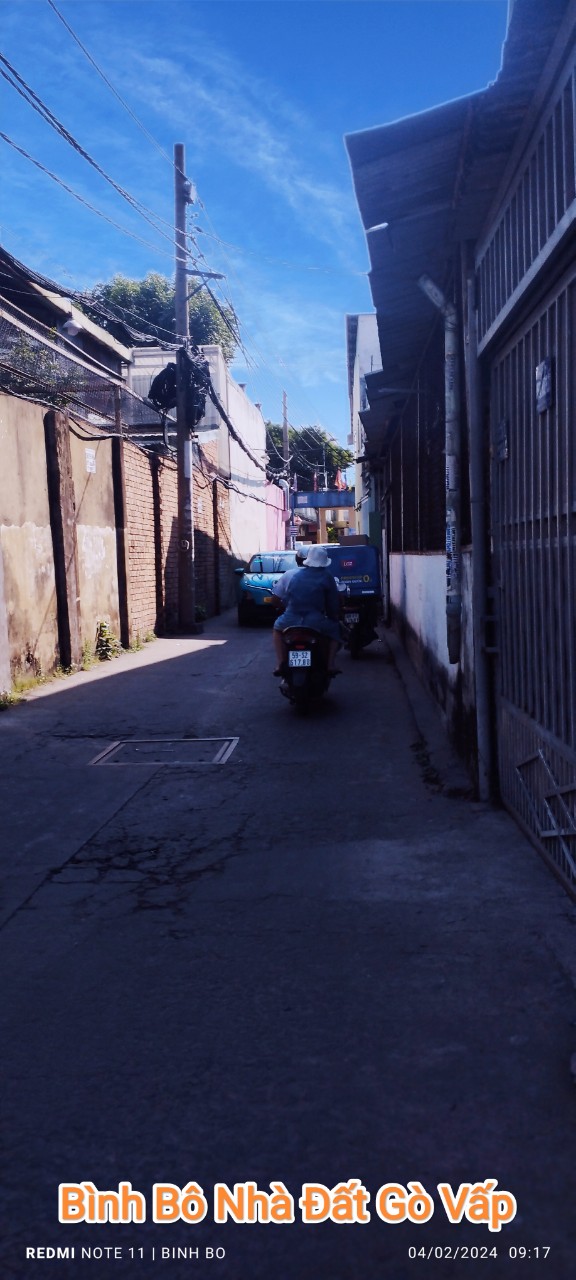 Nhà HXH 49M2 3PN Thống Nhất Gò Vấp nhỉnh 4Tỷ4