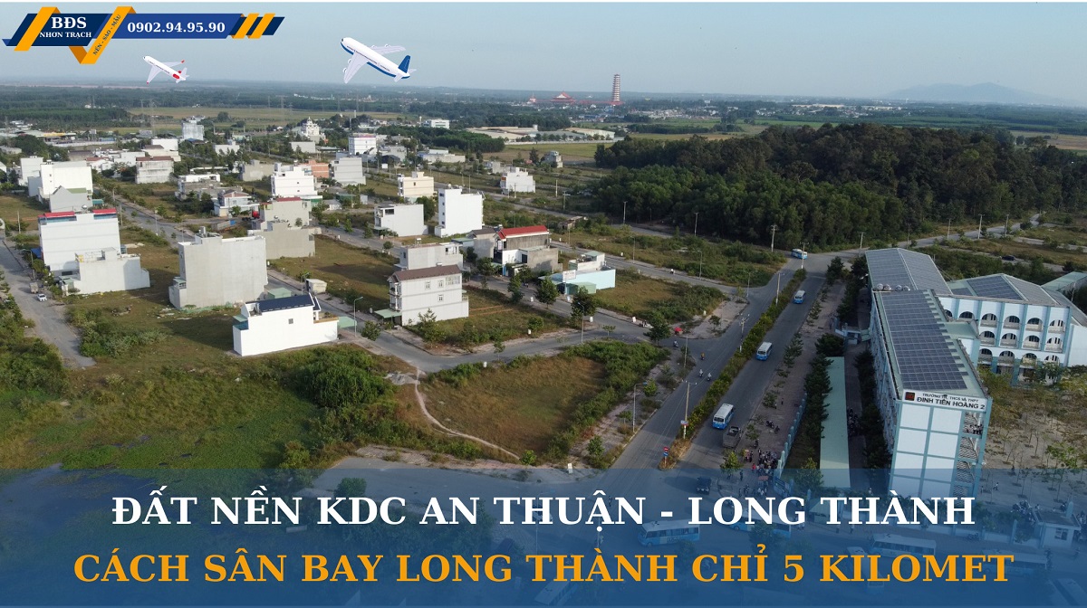 Bán Đất nền Khu Dân Cư An Thuận Victory Long Thành Đồng Nai, trục đường N5, N6, N7, N8 giá tốt