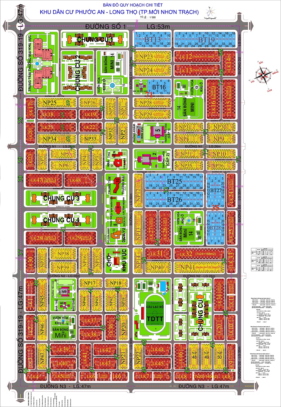 Cần bán 10 nền dự án XDHN Nhơn Trạch chỉ từ 1ty050 Triệu / Nền