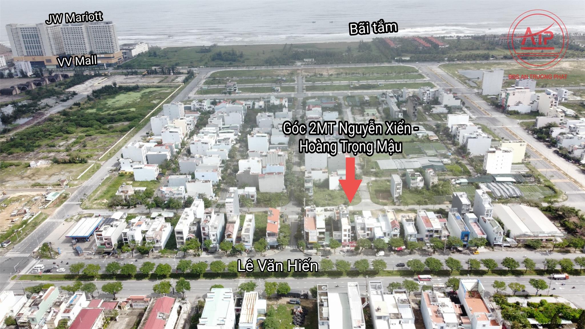 Bán đất 2 mặt tiền góc Nguyễn Xiển - Hoàng Trọng Mậu, Khuê Mỹ, Ngũ Hành Sơn, Đà Nẵng.