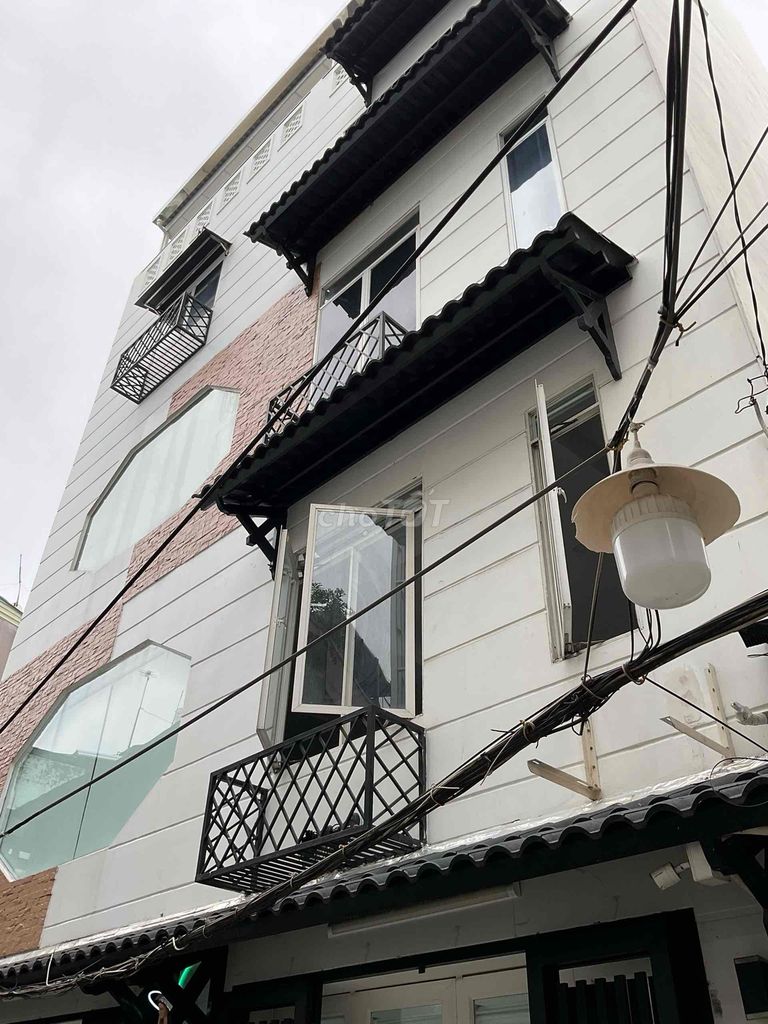 ☘ NHÀ 4 TẦNG HẺM XE HƠI LÊ HỒNG PHONG - NGANG 9M