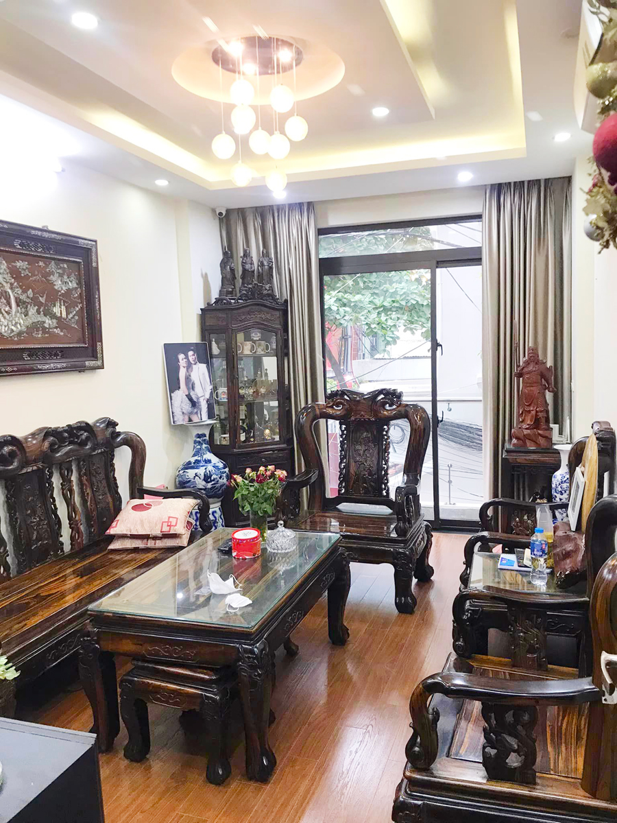 NHÀ ĐỘI CẤN ĐẸP NỘI THẤT CAO CẤP, Ô TÔ TRÁNH 30M2x5 TẦNG CHỈ 6,9 TỶ