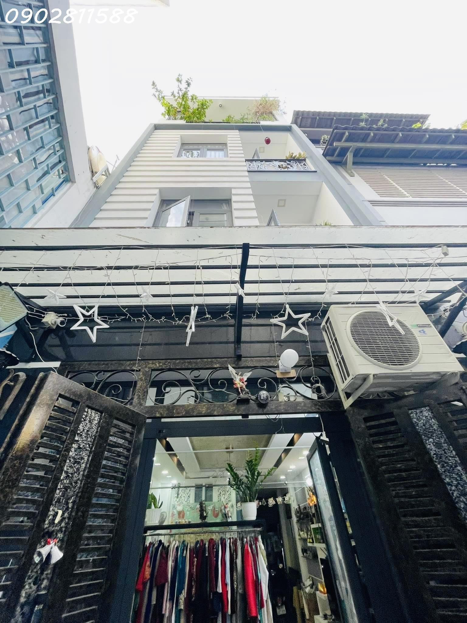 BÁN NHÀ HOÀNG HOA THÁM P5 PHÚ NHUẬN - 75m - 4 Tầng mới đẹp - CHỈ 10 TỶ HƠN