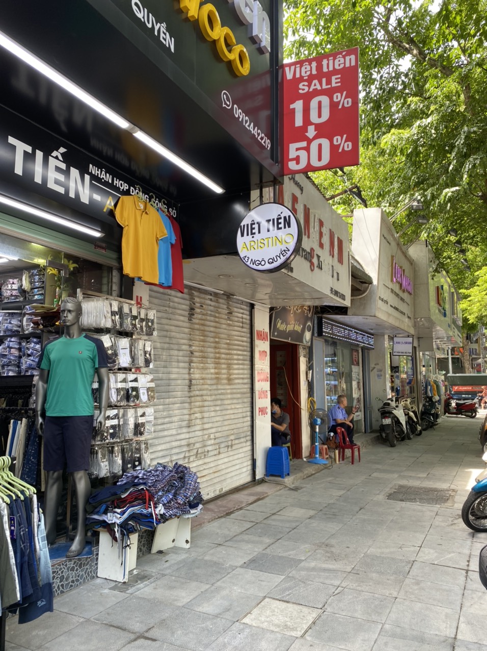 CHO THUÊ MẶT BẰNG KINH DOANH Ở PHỐ NGÔ QUYỀN, PHƯỜNG HÀNG BÀI, QUẬN HOÀN KIẾM, HÀ NỘI