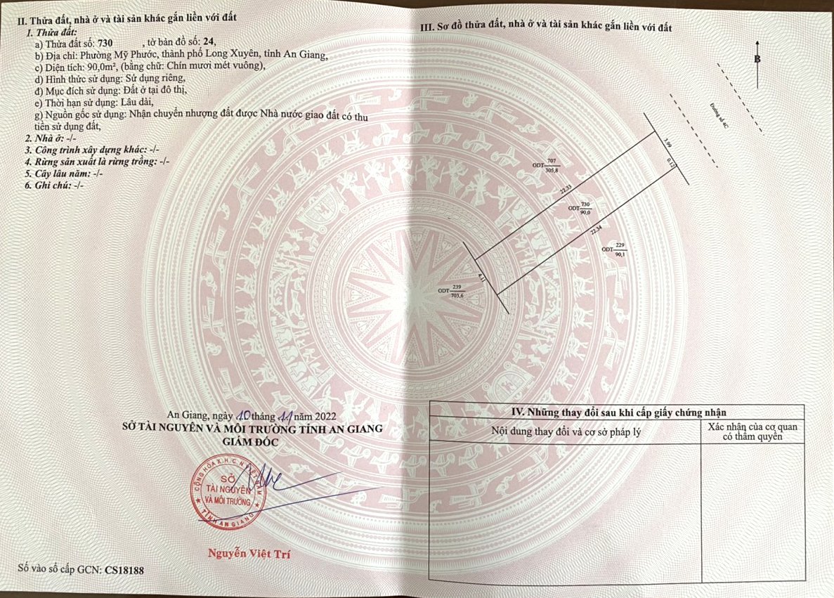 Chính chủ cần bán nhanh 2 lô đất tại đường số 4C khu Tây Sông Hậu, P. Mỹ Phước, Tp. Long Xuyên, An Giang