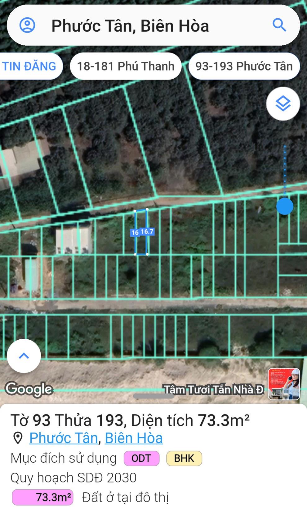 ĐẤT ĐẸP - GIÁ TỐT – Sở Hữu Ngay Lô Đất Mặt Tiền Tại Phước Tân, TP Biên Hòa - Đồng Nai