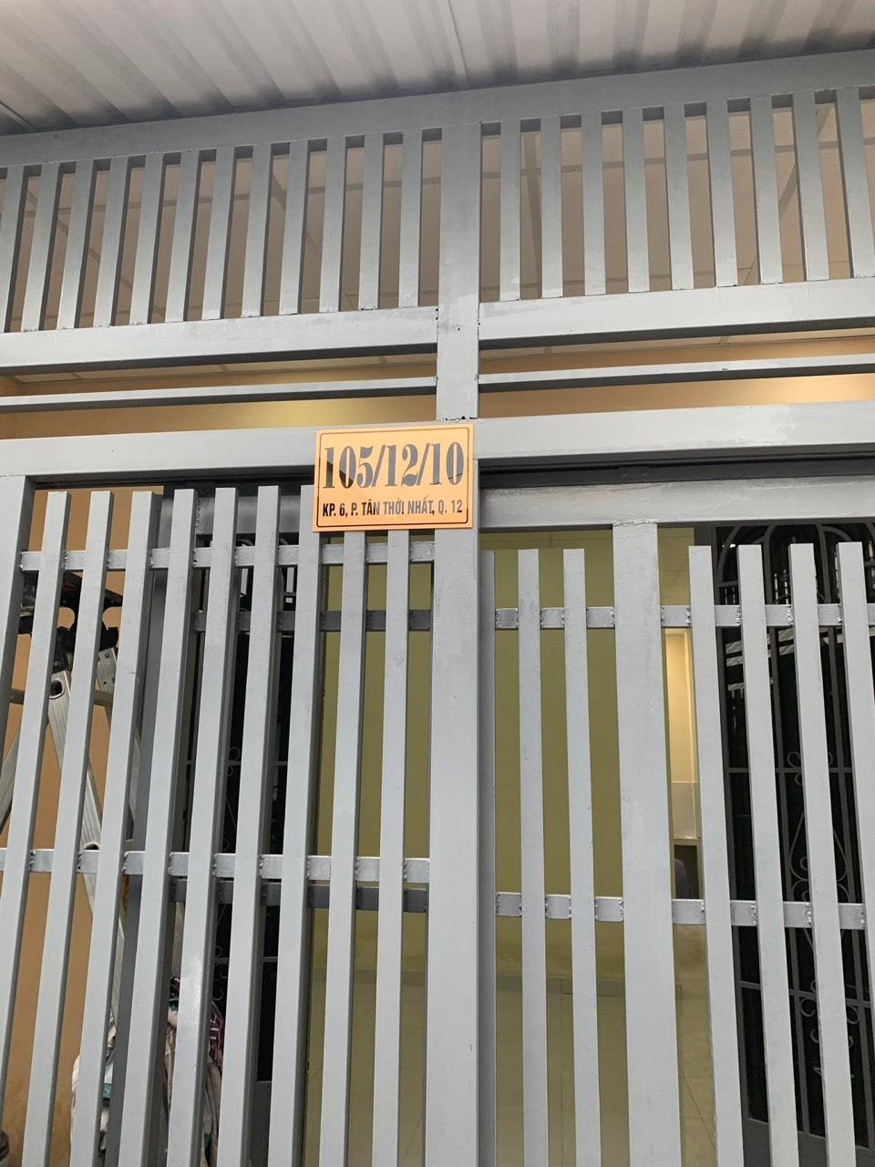 NHÀ CHÍNH CHỦ - GIÁ TỐT BÁN NHANH CĂN NHÀ Đẹp tại Phường Tân Thới Nhất, Quận 12,HCM