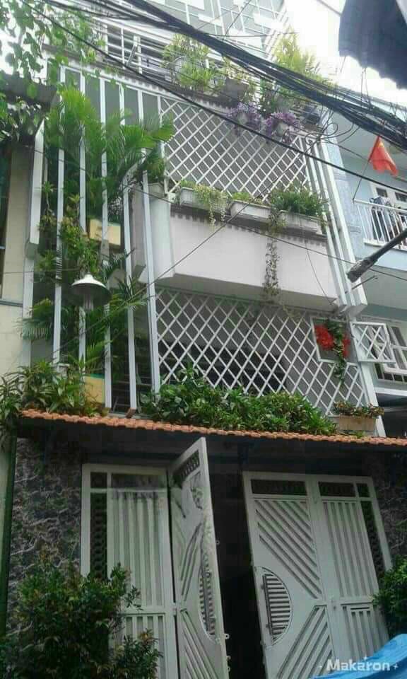 Cho thuê nhà HXH ngay Hòa Bình quận Tân Phú 4.4 x 12-3 tầng chỉ 10 triệu