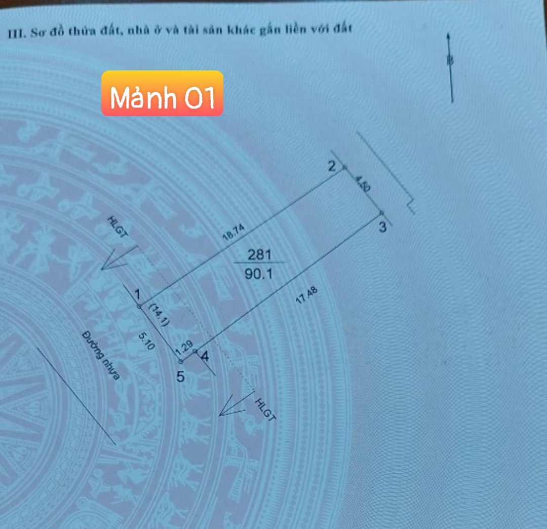 CHÍNH CHỦ CẦN BÁN ĐẤT TẠI THÔN ĐẠI TẢO, XÃ ĐẠI THÀNH, HUYỆN QUỐC OAI, TP.HÀ NỘI