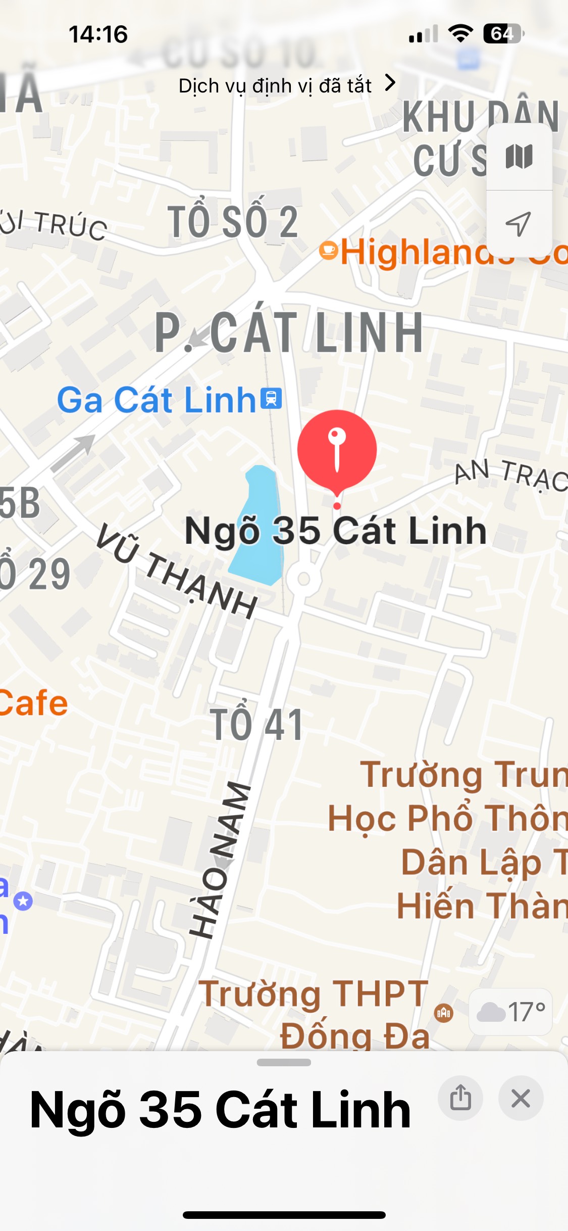 Mặt ngõ 35 Cát Linh, ngõ to như phố, nhà đẹp 5T x MT5m giá 22 tỷ