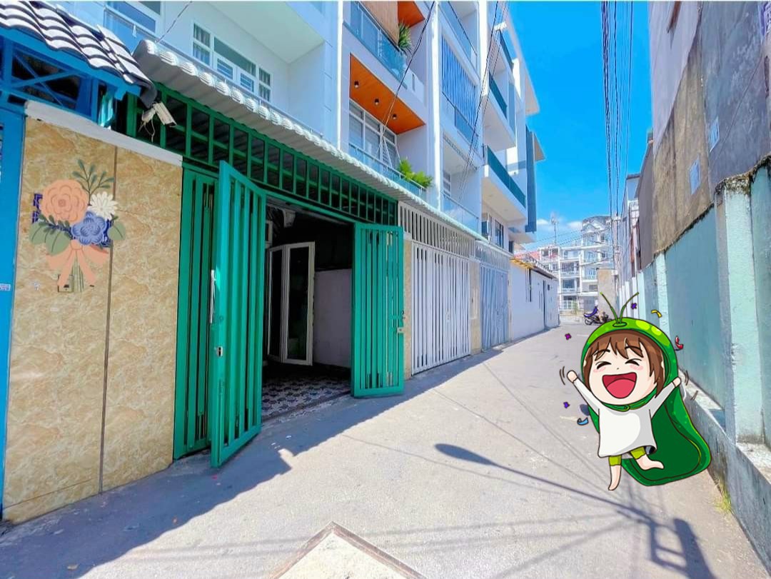 Phan Huy Ích, oto ngủ trong nhà, 4m x 12m, 4 tầng lầu nhỉnh 5 tỷ