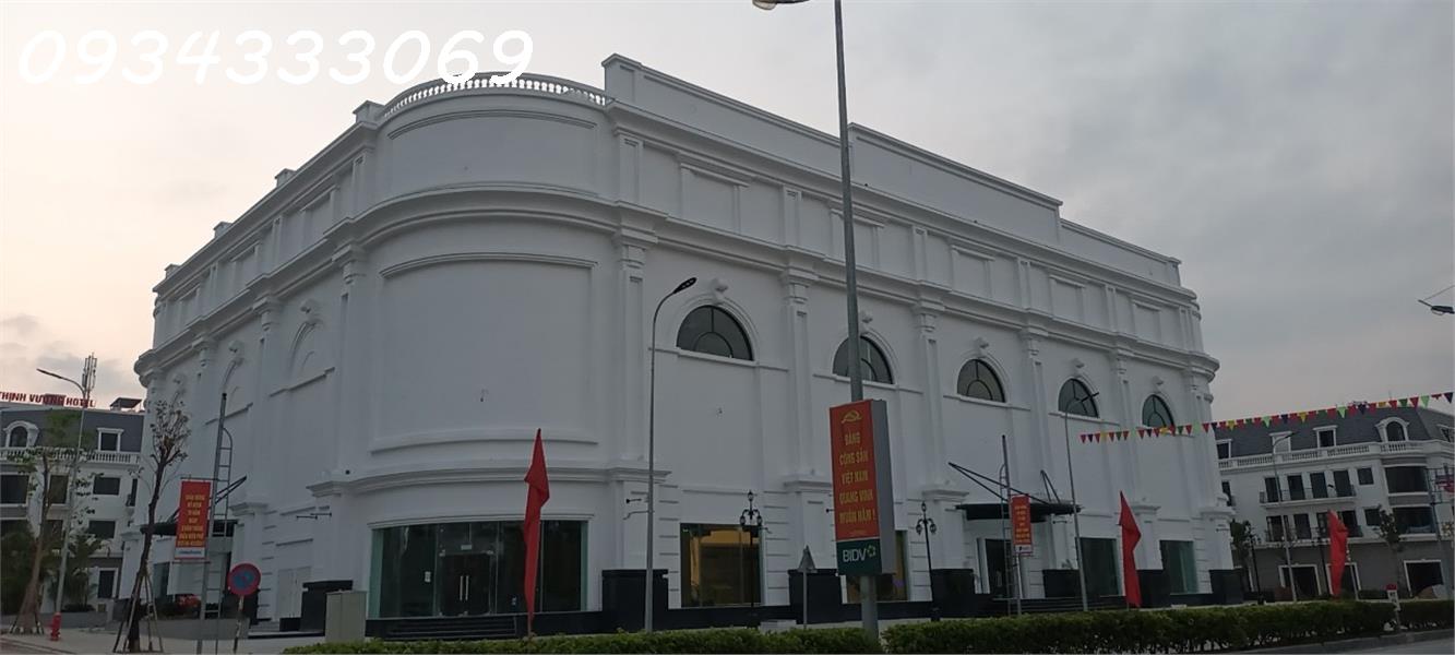 Cắt lỗ sâu căn Vincom Shophouse Điện Biên 75m2 3 tầng 1 tum sau căn mặt đg Võ Nguyên Giáp. Giá mua CĐT hơn 8 tỉ giờ