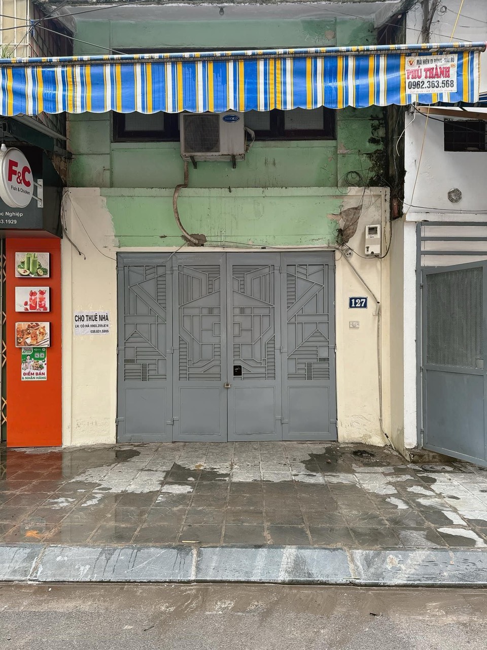 CHO THUÊ NHÀ 2 TẦNG MẶT PHỐ Ở 127 PHỐ LẠC NGHIỆP, PHƯỜNG THANH NHÀN, QUẬN HAI BÀ TRƯNG, HÀ NỘI